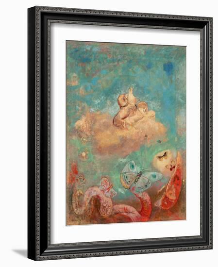 Le Chariot D'apollon. Peinture De Odilon Redon (1840-1916), Huile Sur Toile, Vers 1912. Art Francai-Odilon Redon-Framed Giclee Print