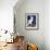 Le Chat Blanc-Artpoptart-Framed Giclee Print displayed on a wall