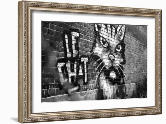 Le Chat Graffiti-null-Framed Photo