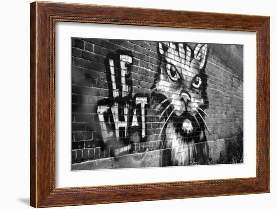 Le Chat Graffiti-null-Framed Photo