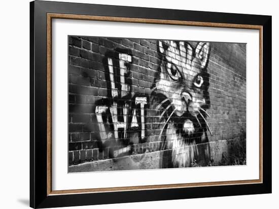 Le Chat Graffiti-null-Framed Photo