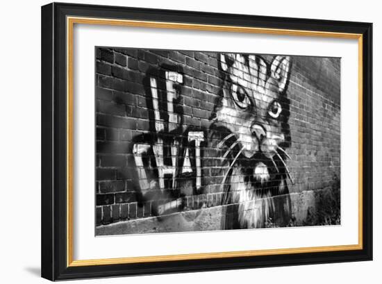 Le Chat Graffiti-null-Framed Photo