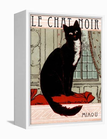Le Chat Noir 1-null-Framed Premier Image Canvas