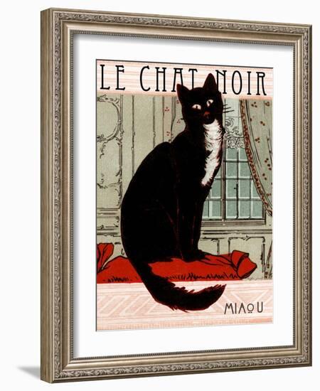 Le Chat Noir 1-null-Framed Giclee Print