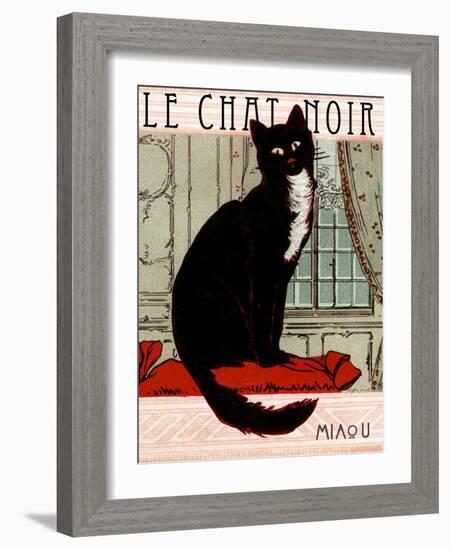 Le Chat Noir 1-null-Framed Giclee Print