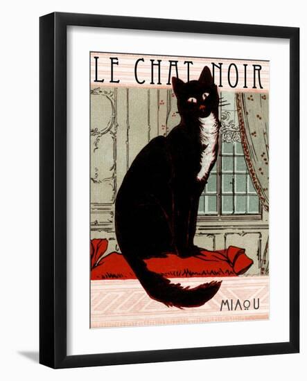 Le Chat Noir 1-null-Framed Giclee Print