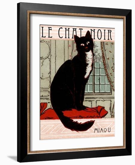 Le Chat Noir 1-null-Framed Giclee Print