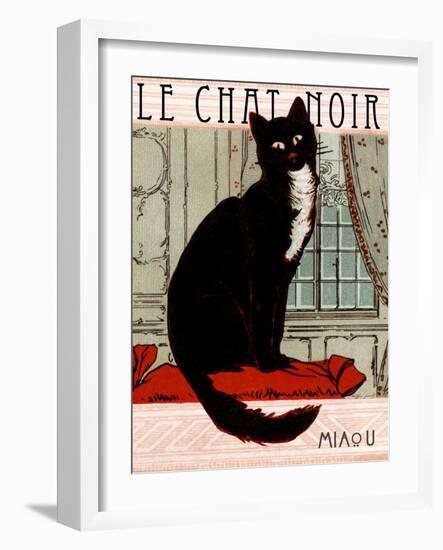 Le Chat Noir 1-null-Framed Giclee Print