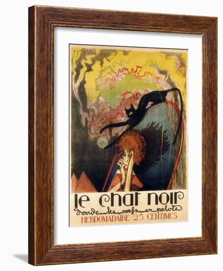 Le Chat Noir 2-Vintage Apple Collection-Framed Giclee Print