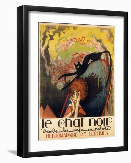 Le Chat Noir 2-Vintage Apple Collection-Framed Giclee Print