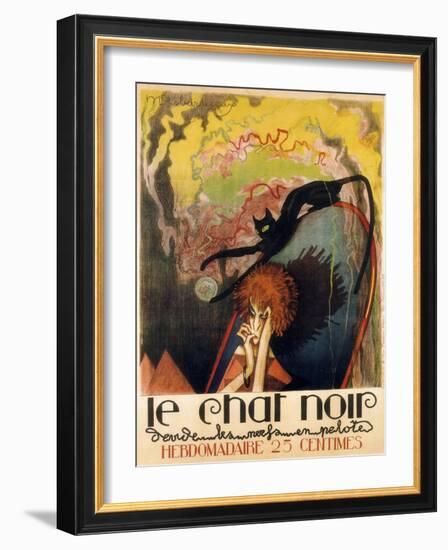 Le Chat Noir 2-Vintage Apple Collection-Framed Giclee Print