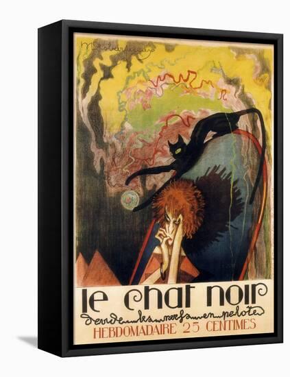 Le Chat Noir 2-Vintage Apple Collection-Framed Premier Image Canvas