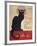 Le Chat Noir-Theophile Steinlen-Framed Giclee Print