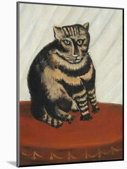 Le Chat Tigre-Henri Rousseau-Mounted Premium Giclee Print