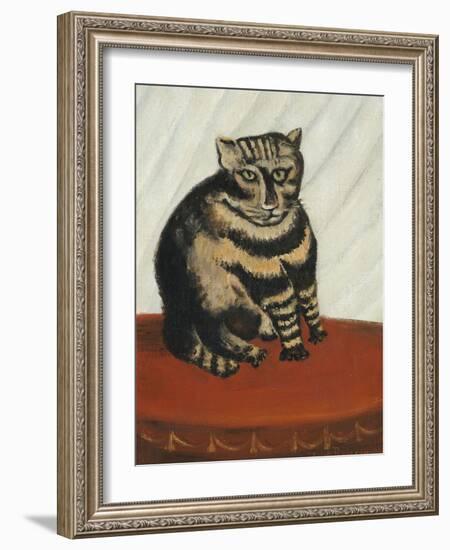 Le Chat Tigre-Henri Rousseau-Framed Giclee Print