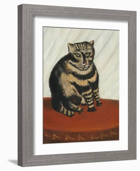 Le Chat Tigre-Henri Rousseau-Framed Giclee Print