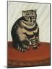 Le Chat Tigre-Henri Rousseau-Mounted Giclee Print