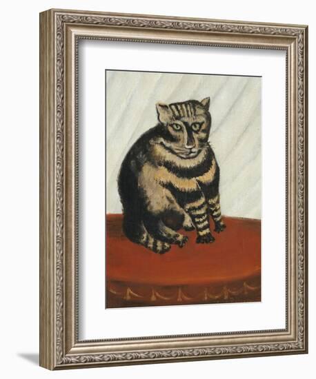 Le Chat Tigre-Henri Rousseau-Framed Giclee Print