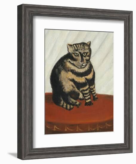 Le Chat Tigre-Henri Rousseau-Framed Giclee Print