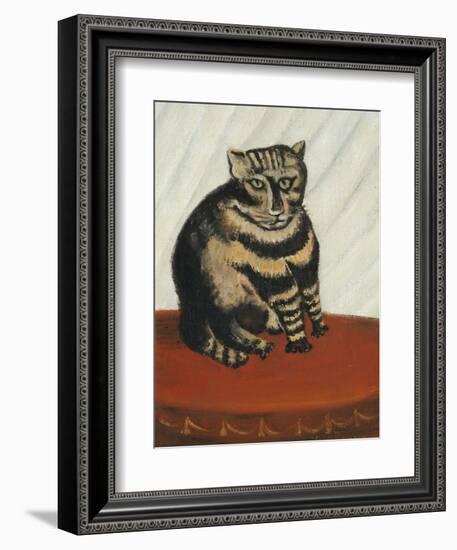 Le Chat Tigre-Henri Rousseau-Framed Giclee Print