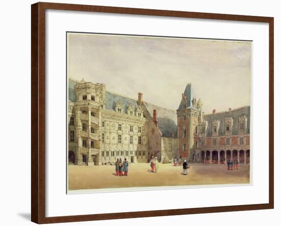 Le Chateau De Blois (W/C on Paper)-Thomas Shotter Boys-Framed Giclee Print