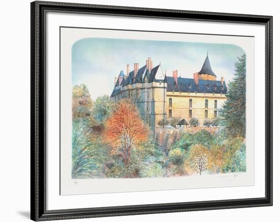 Le château de Chateaudun-Rolf Rafflewski-Framed Collectable Print