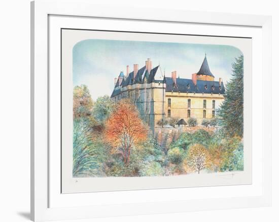 Le château de Chateaudun-Rolf Rafflewski-Framed Collectable Print