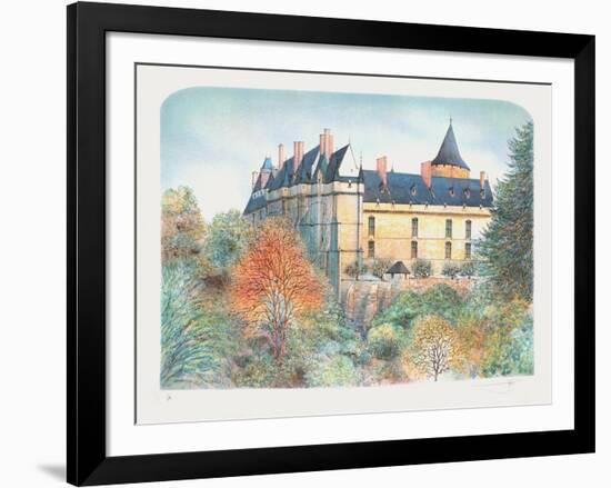 Le château de Chateaudun-Rolf Rafflewski-Framed Collectable Print