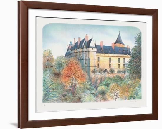 Le château de Chateaudun-Rolf Rafflewski-Framed Collectable Print