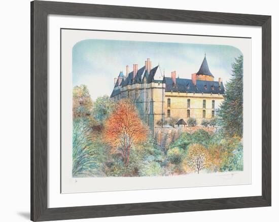 Le château de Chateaudun-Rolf Rafflewski-Framed Collectable Print