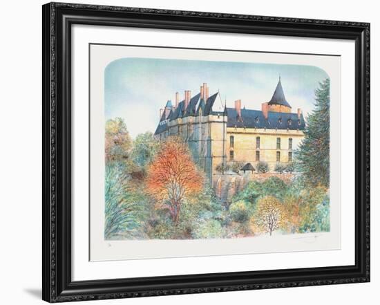 Le château de Chateaudun-Rolf Rafflewski-Framed Collectable Print