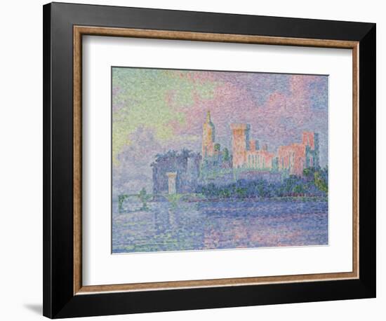 Le château des Papes à Avignon-Paul Signac-Framed Giclee Print