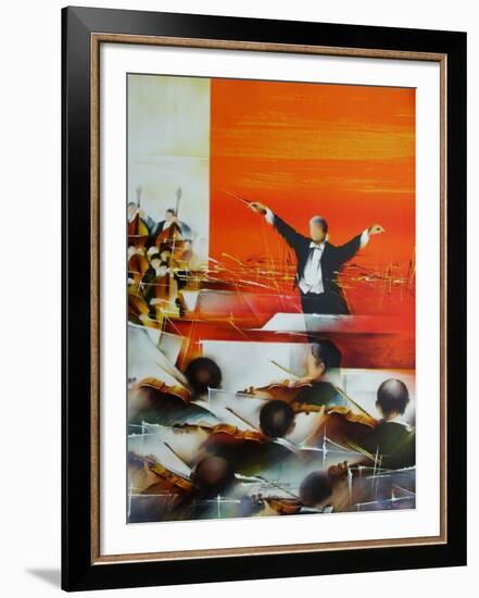 Le chef d'orchestre-Raymond Poulet-Framed Limited Edition