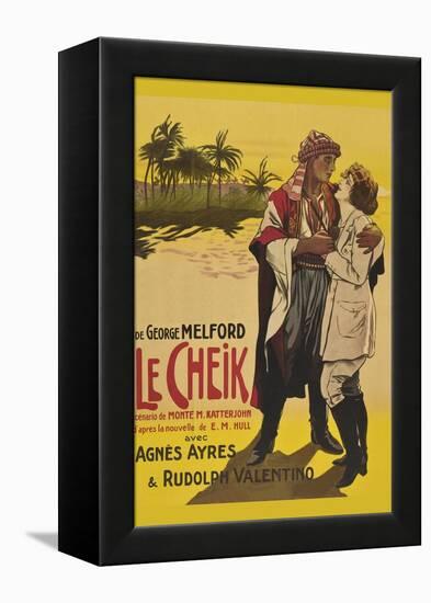 Le Cheik (The Sheik)-null-Framed Stretched Canvas