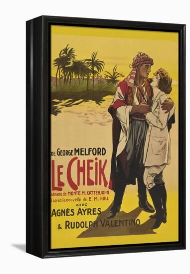 Le Cheik (The Sheik)-null-Framed Stretched Canvas