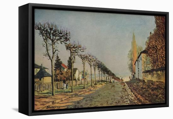 Le chemin de la Machine, 1873, (1929)-Alfred Sisley-Framed Premier Image Canvas