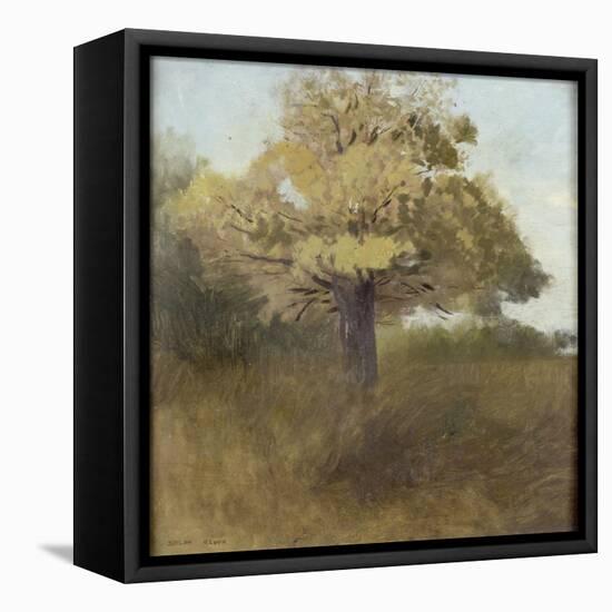 le chêne-Odilon Redon-Framed Premier Image Canvas