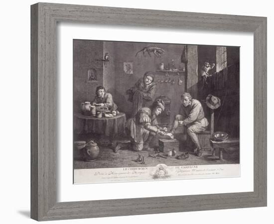 Le Chirugien De Campagne' ('The Country Surgeon), C1747-Thomas Major-Framed Giclee Print