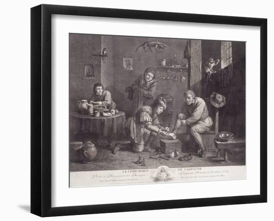 Le Chirugien De Campagne' ('The Country Surgeon), C1747-Thomas Major-Framed Giclee Print