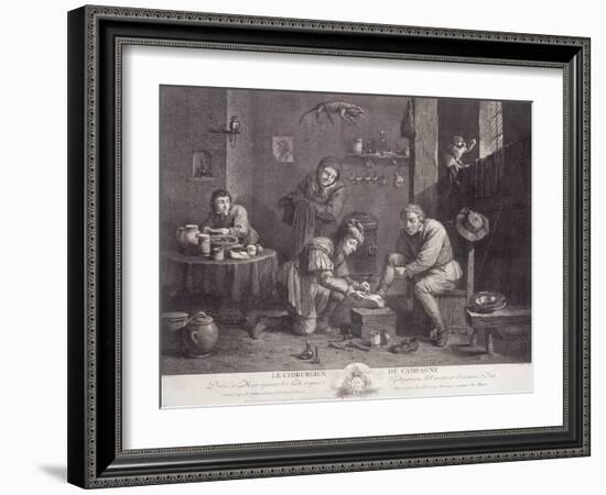 Le Chirugien De Campagne' ('The Country Surgeon), C1747-Thomas Major-Framed Giclee Print