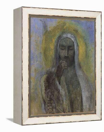 Le Christ du silence-Odilon Redon-Framed Premier Image Canvas