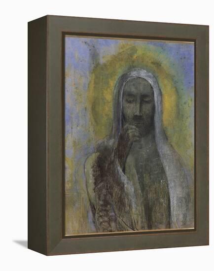 Le Christ du silence-Odilon Redon-Framed Premier Image Canvas