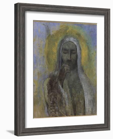 Le Christ du silence-Odilon Redon-Framed Giclee Print