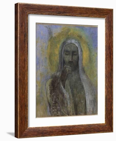 Le Christ du silence-Odilon Redon-Framed Giclee Print