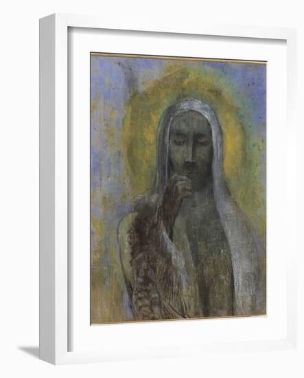 Le Christ du silence-Odilon Redon-Framed Giclee Print