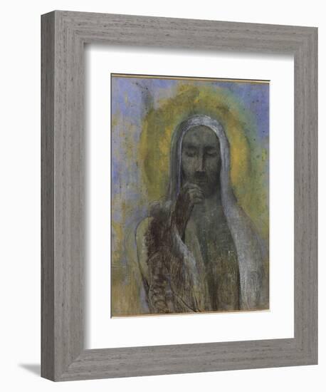 Le Christ du silence-Odilon Redon-Framed Giclee Print