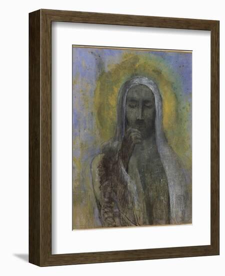 Le Christ du silence-Odilon Redon-Framed Giclee Print