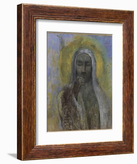 Le Christ du silence-Odilon Redon-Framed Giclee Print