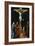 Le Christ en croix, la Vierge, la Madeleine, saint Jean et saint Vincent de Paul-Nicolas Tournier-Framed Giclee Print