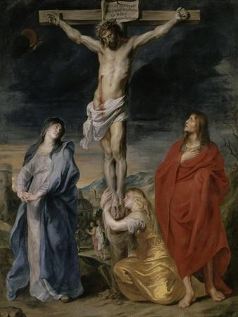 Le Christ en croix, la Vierge, Saint Jean et Sainte Madeleine' Giclee Print  - Sir Anthony Van Dyck | Art.com